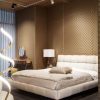 Giường Mercury Fabric White